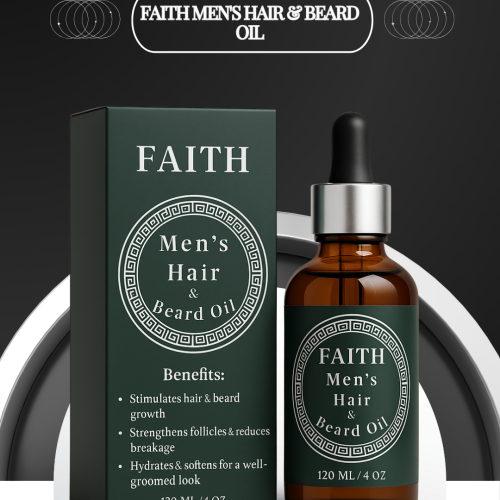 Faith Men's Hair & Beard Oil